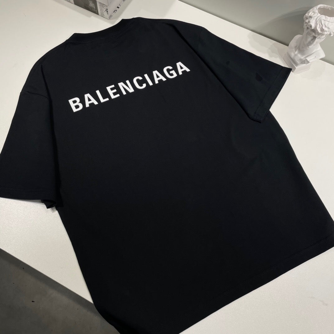 BAL back printed short sleeve black<span class="brand-imgs BL"></span>