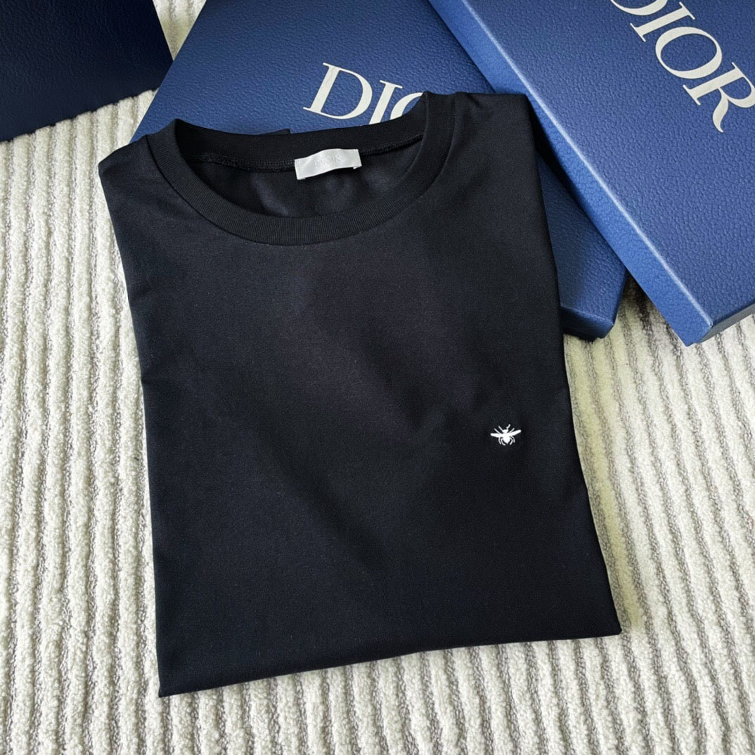 Bee embroidery t-shirt black <span class="brand-imgs DIOR"></span>