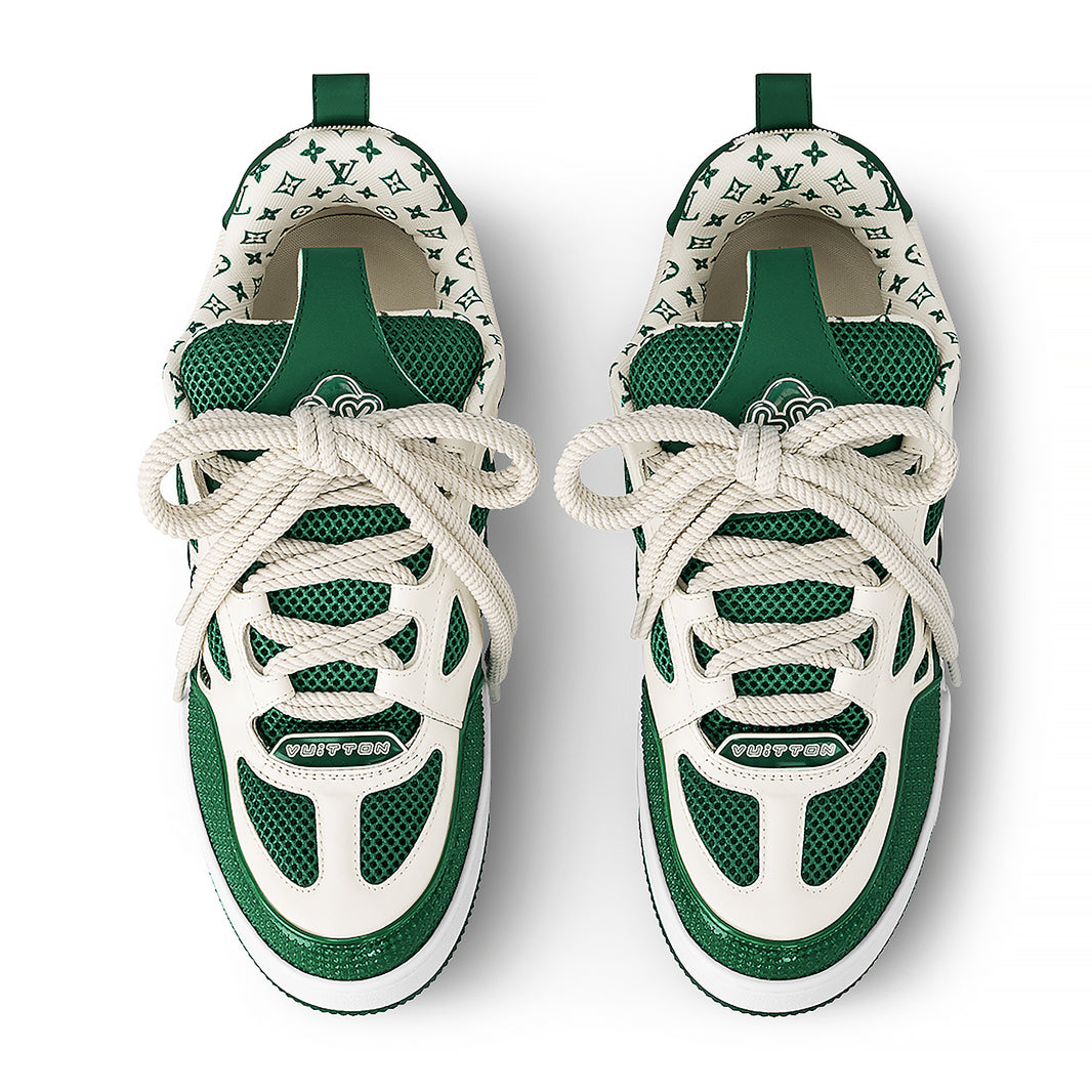 Skate Monogram Trainer Green Sneaker<span class="brand-imgs LV"></span>