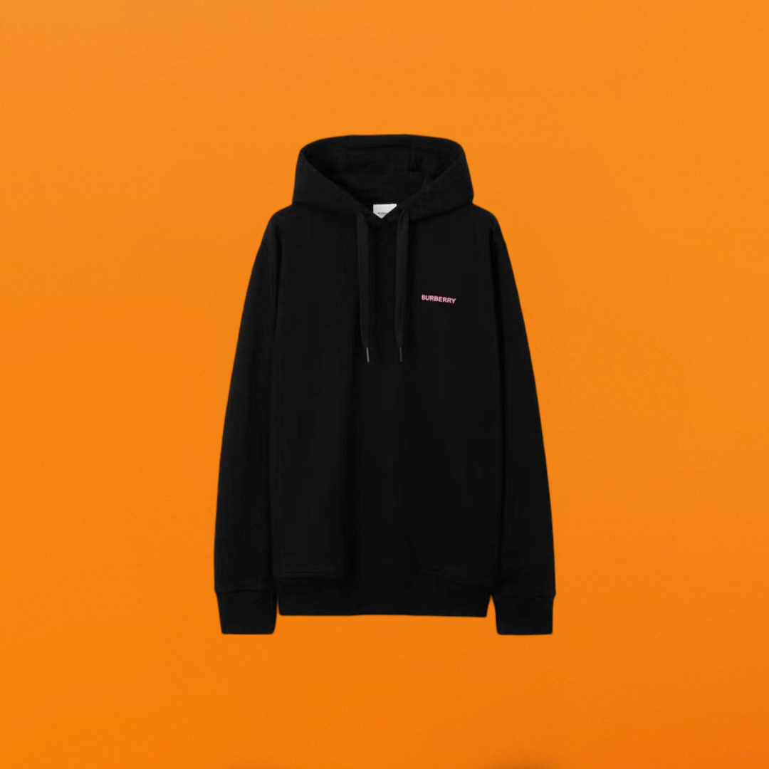 Br pink oak leaf hoodie black<span class="brand-imgs BB"></span>