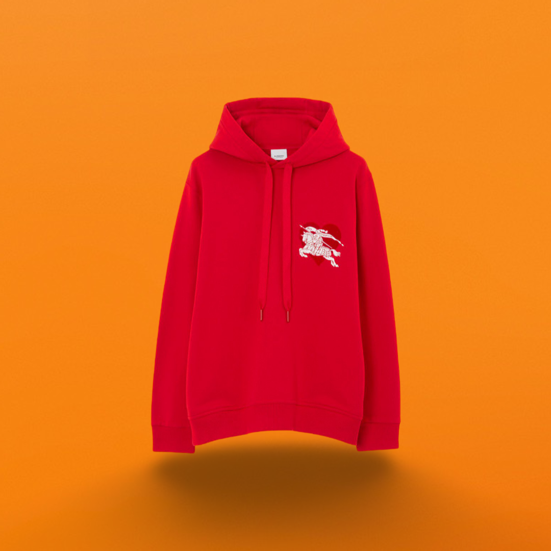 Br star rider logo hoodie red<span class="brand-imgs BB"></span>