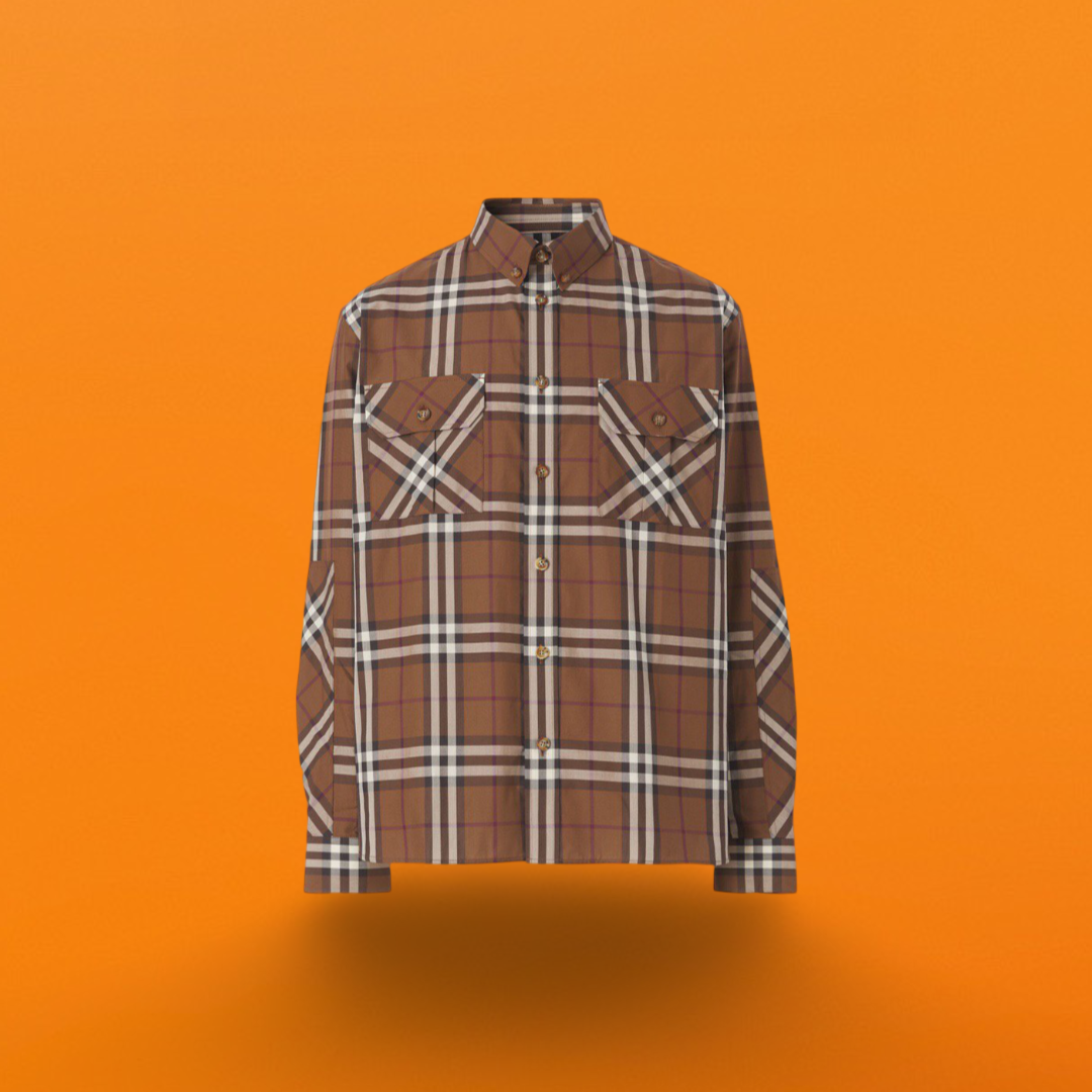 Br thick line check shirt<span class="brand-imgs BB"></span>