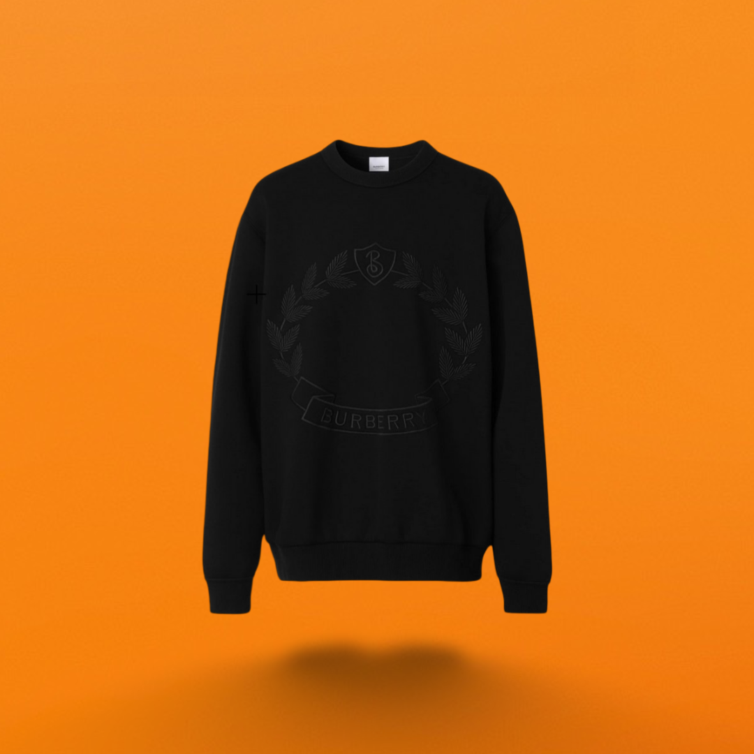 Oak leaf embroidered sweatshirt<span class="brand-imgs BB"></span>