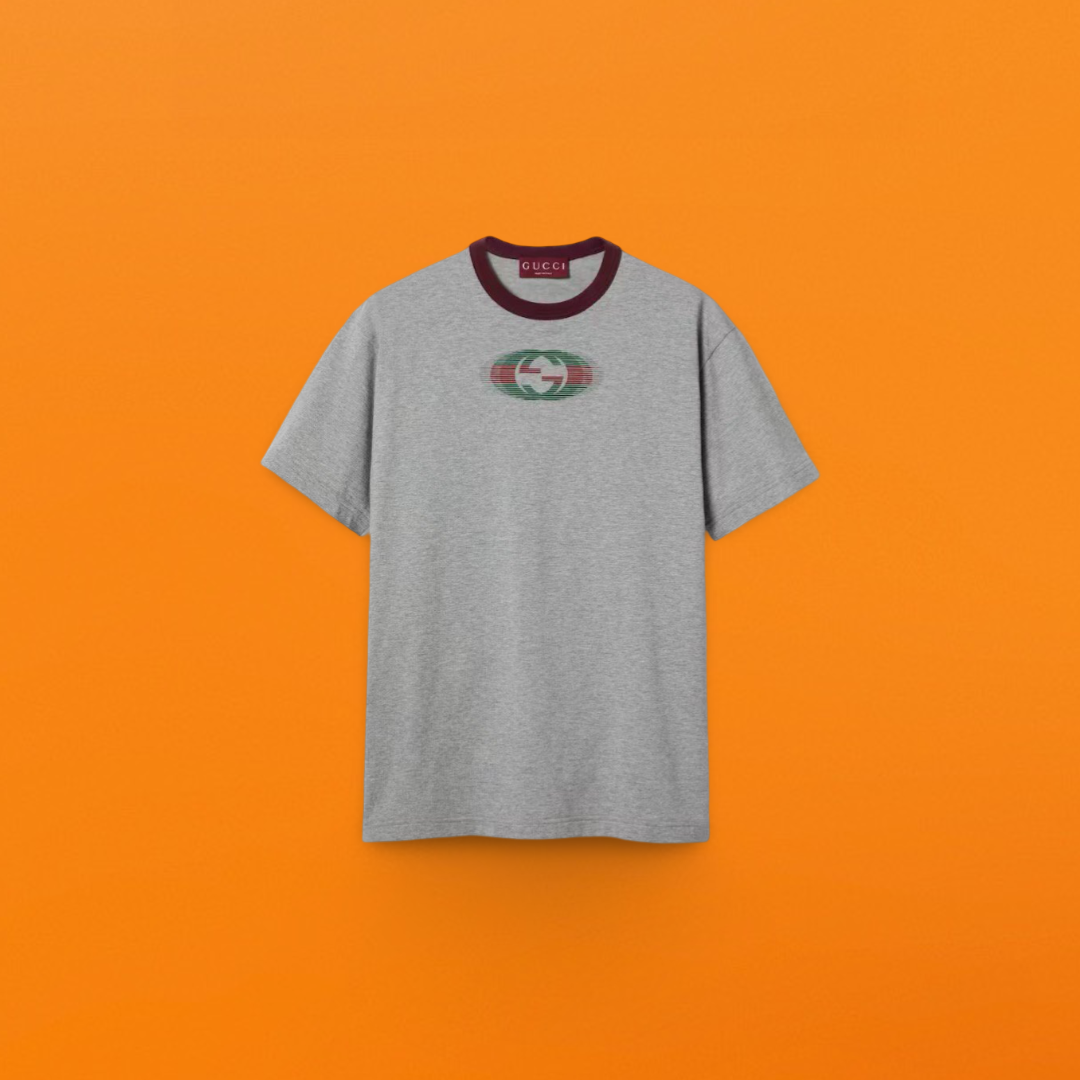 Shadow letter T-shirt <span class="brand-imgs GUCCI"></span>