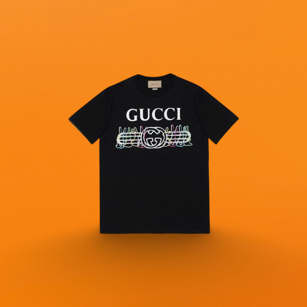 New year limited short sleeve black<span class="brand-imgs GUCCI"></span>