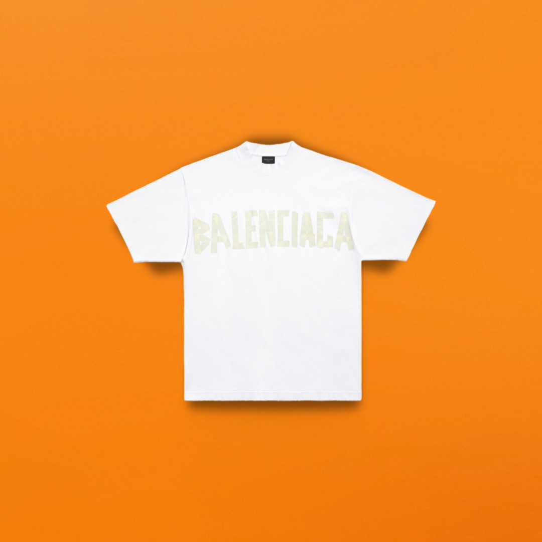 Front and back tape short sleeve white<span class="brand-imgs BL"></span>