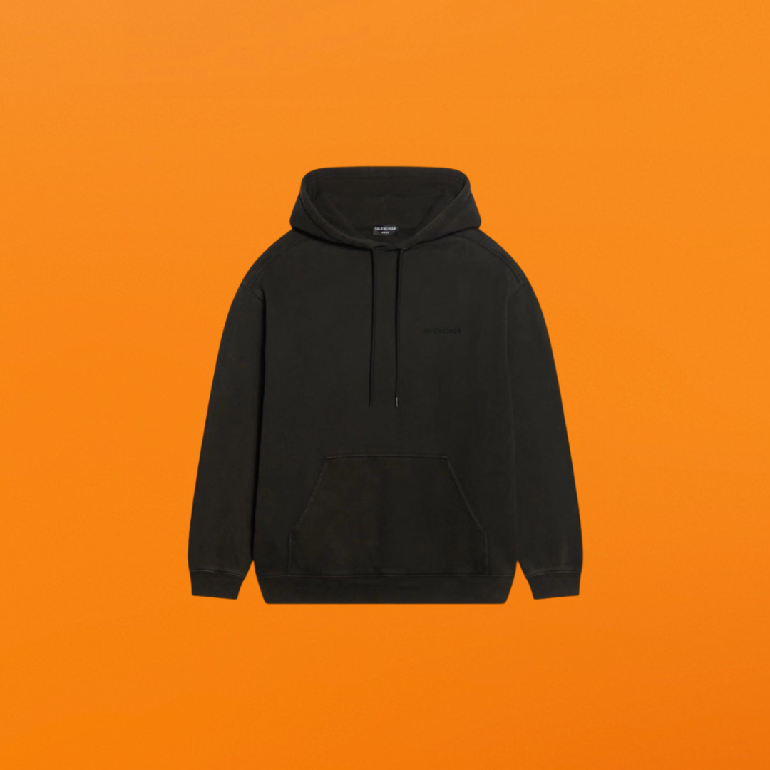 Washes distressed embroidery hoodie<span class="brand-imgs BL"></span>