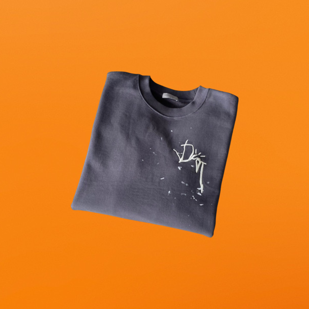 Paint sweatshirt grey <span class="brand-imgs DIOR"></span>