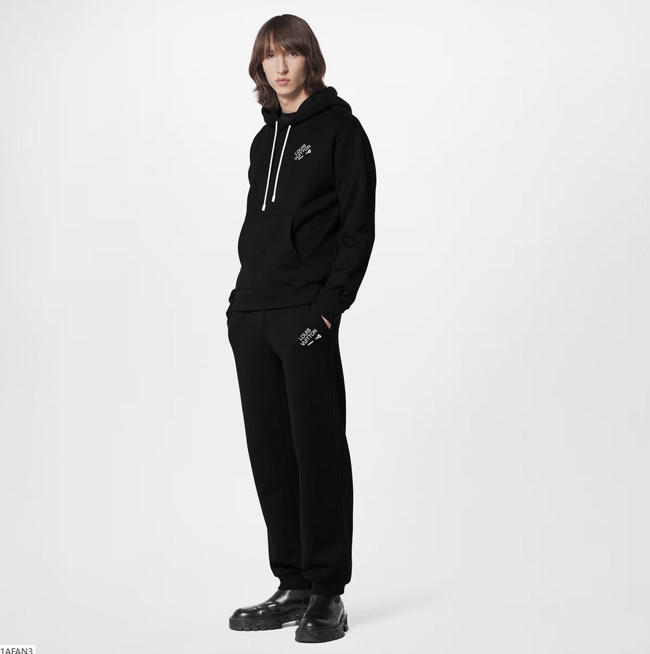 Pin hoodie black <span class="brand-imgs LV"></span>