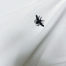 Load image into Gallery viewer, Bee embroidery polo shirt white &lt;span class=&quot;brand-imgs DIOR&quot;&gt;&lt;/span&gt;
