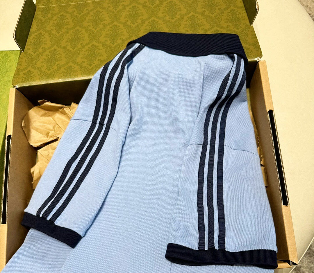 Co branded polo light blue<span class="brand-imgs GUCCI"></span>
