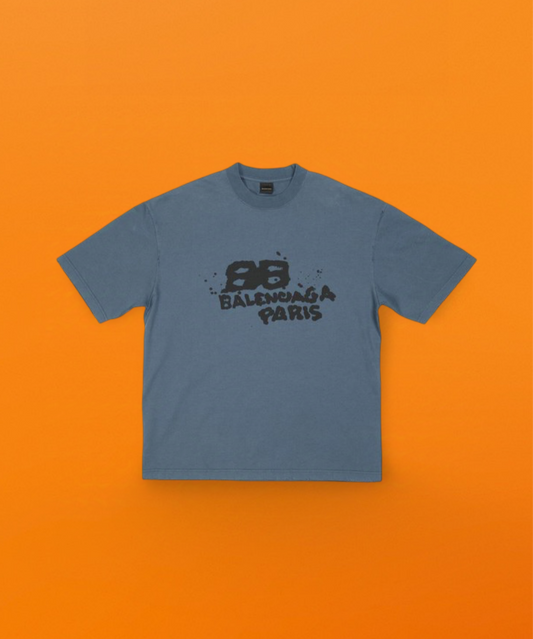 BB printed short sleeve blue<span class="brand-imgs BL"></span>
