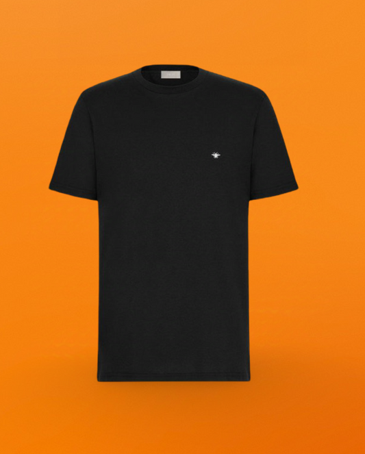 Bee embroidery t-shirt black <span class="brand-imgs DIOR"></span>