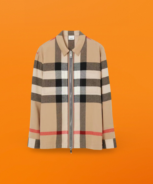 Blended check over shirt<span class="brand-imgs BB"></span>