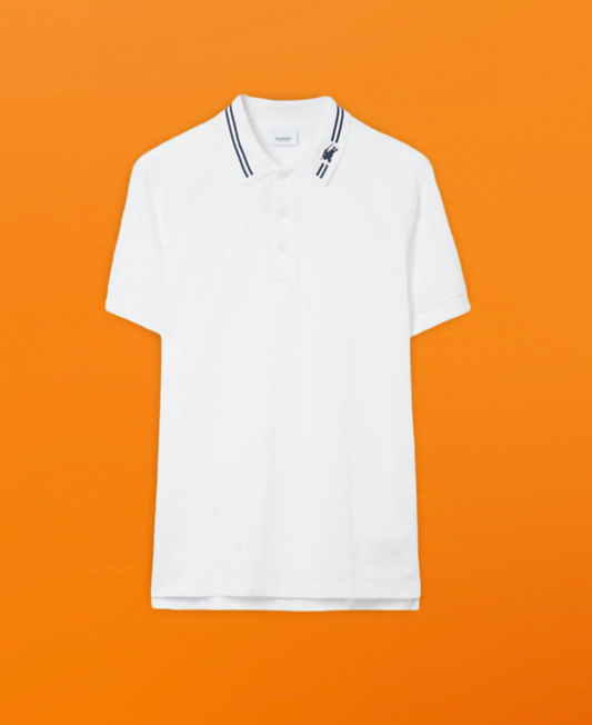 Br collar striped warhorse embroidered polo<span class="brand-imgs BB"></span>