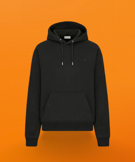 CD embroidery hoodie black <span class="brand-imgs DIOR"></span>