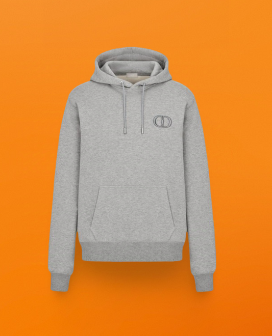 CD embroidery hoodie grey <span class="brand-imgs DIOR"></span>