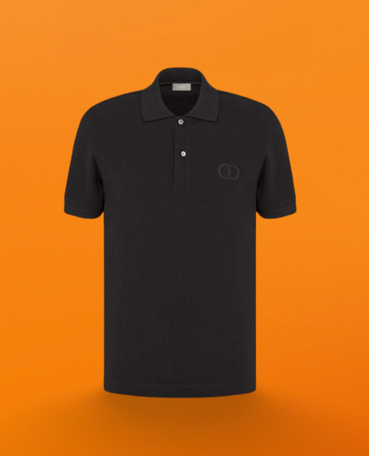 CD embroidery Polo shirt black <span class="brand-imgs DIOR"></span>