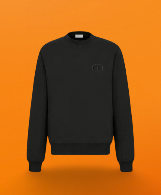 CD embroidery sweatshirt black <span class="brand-imgs DIOR"></span>