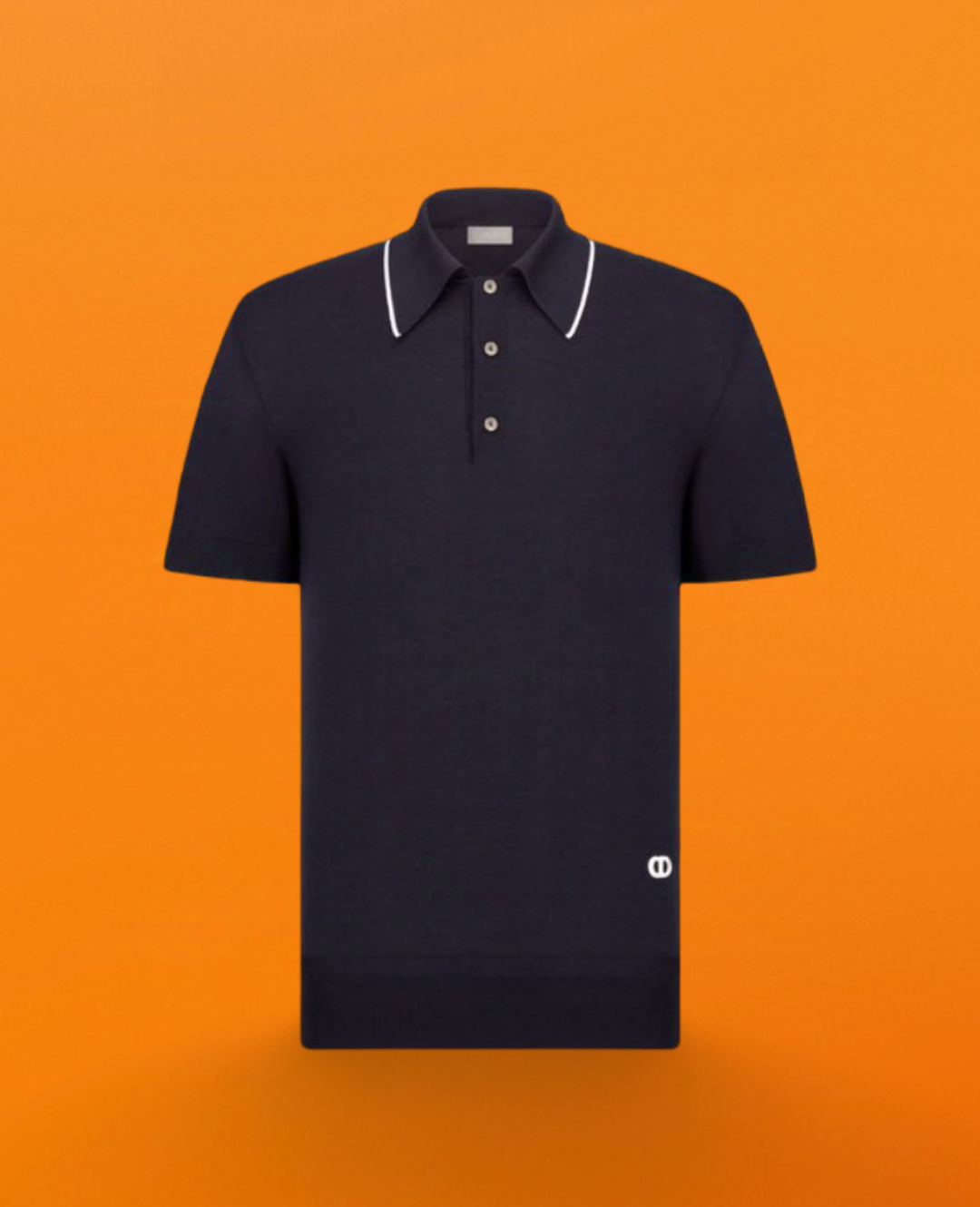 CD knitted polo blue <span class="brand-imgs DIOR"></span>
