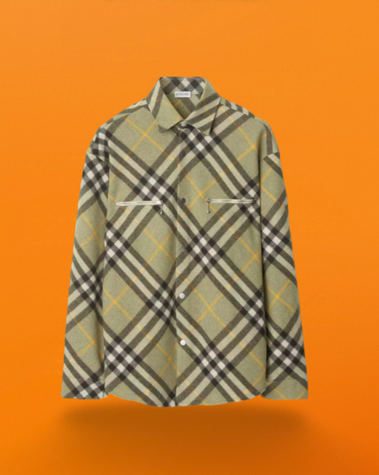 Check wool blend over shirt<span class="brand-imgs BB"></span>