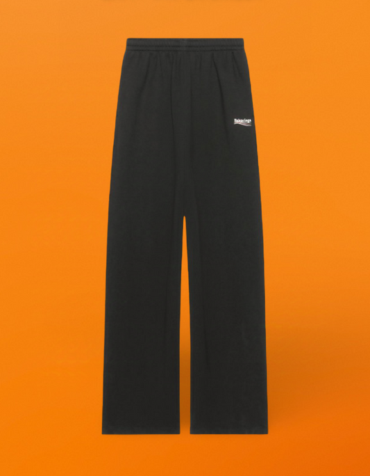 Coke embroidery straight pants black<span class="brand-imgs BL"></span>