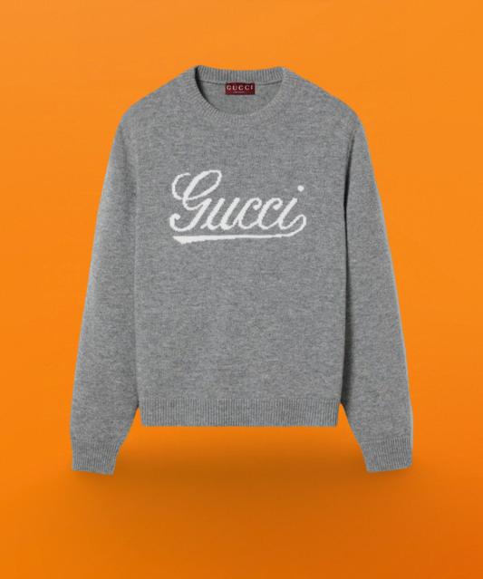 Coke sweater grey <span class="brand-imgs GUCCI"></span>