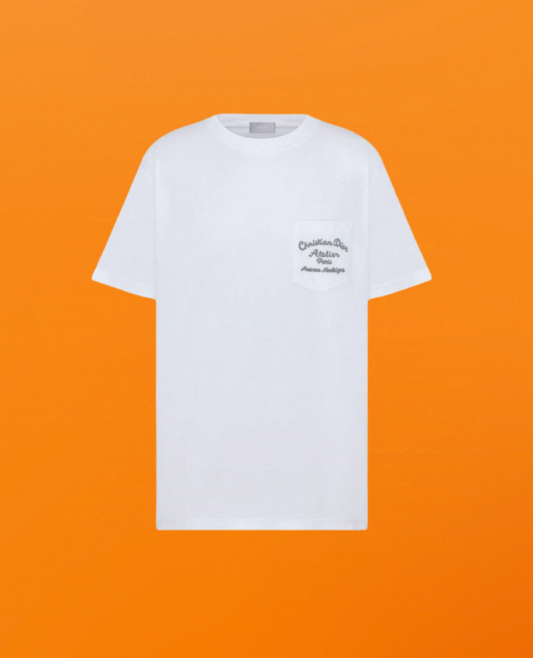 Dr chain short sleeve white <span class="brand-imgs DIOR"></span>