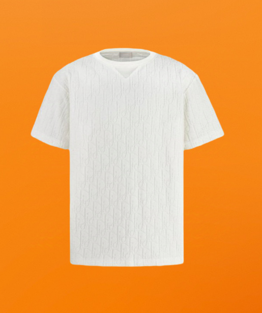 Dr logo towel short sleeve white <span class="brand-imgs DIOR"></span>