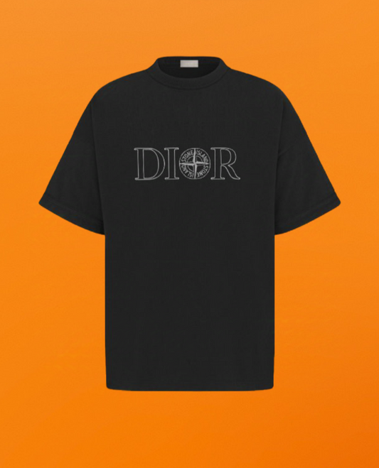 Dr star logo joint Short sleeve black <span class="brand-imgs DIOR"></span>