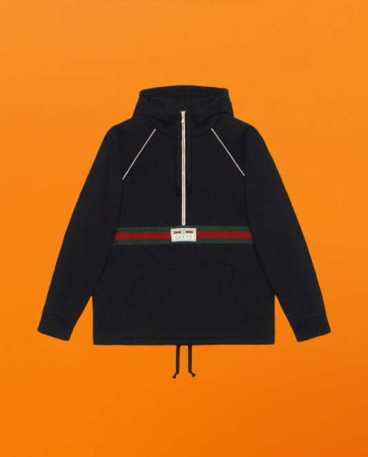 G black Red green ribbon sweatshirt<span class="brand-imgs GUCCI"></span>