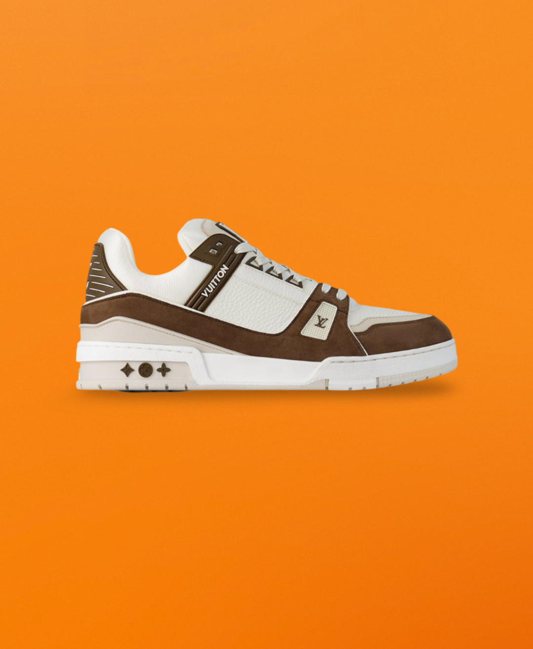 Trainer Calf Leather Moka Sneaker<span class="brand-imgs LV"></span>