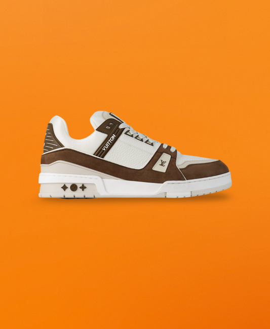 Trainer Calf Leather Moka Sneaker<span class="brand-imgs LV"></span>