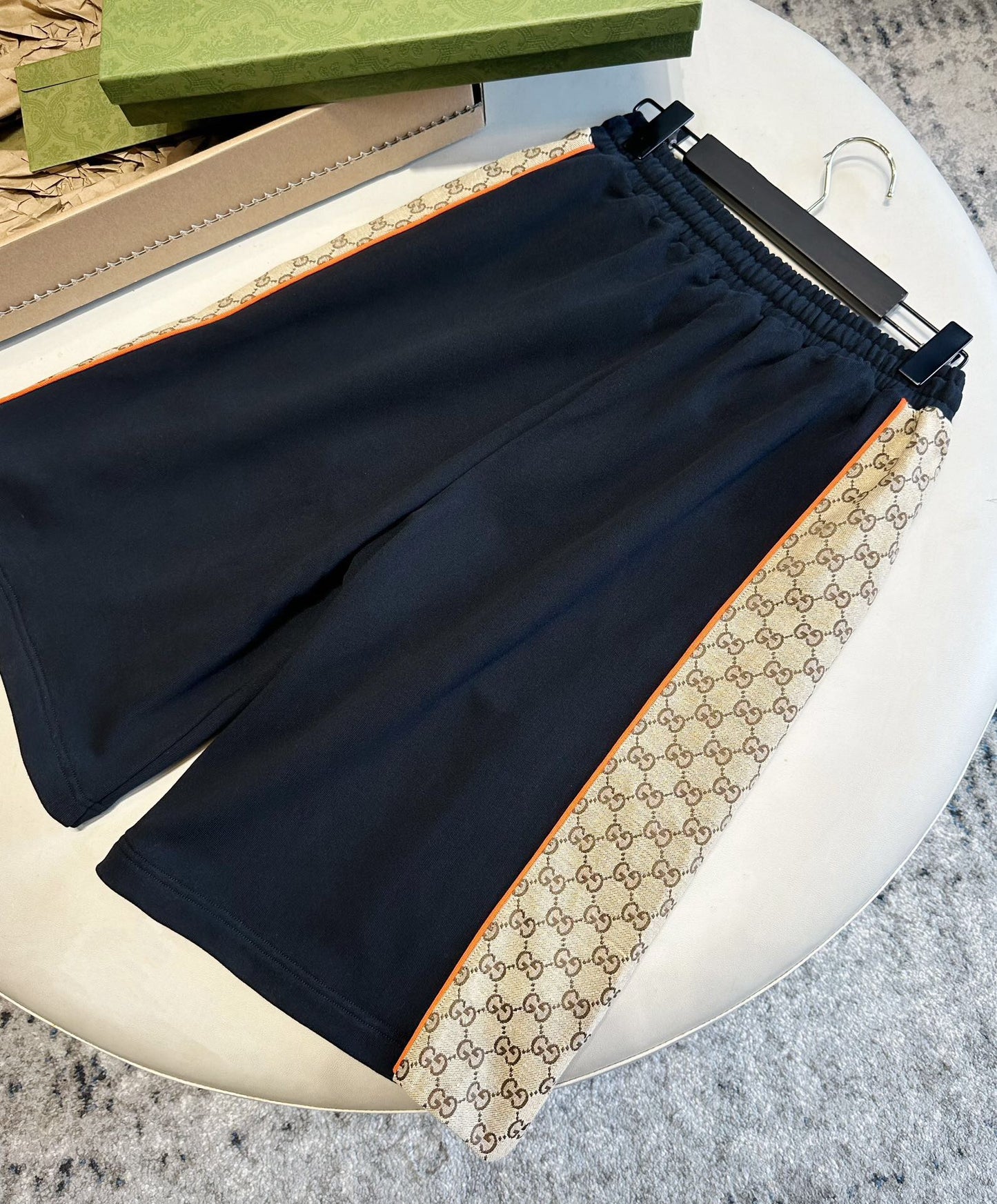 G jacquard knit shorts black<span class="brand-imgs GUCCI"></span>