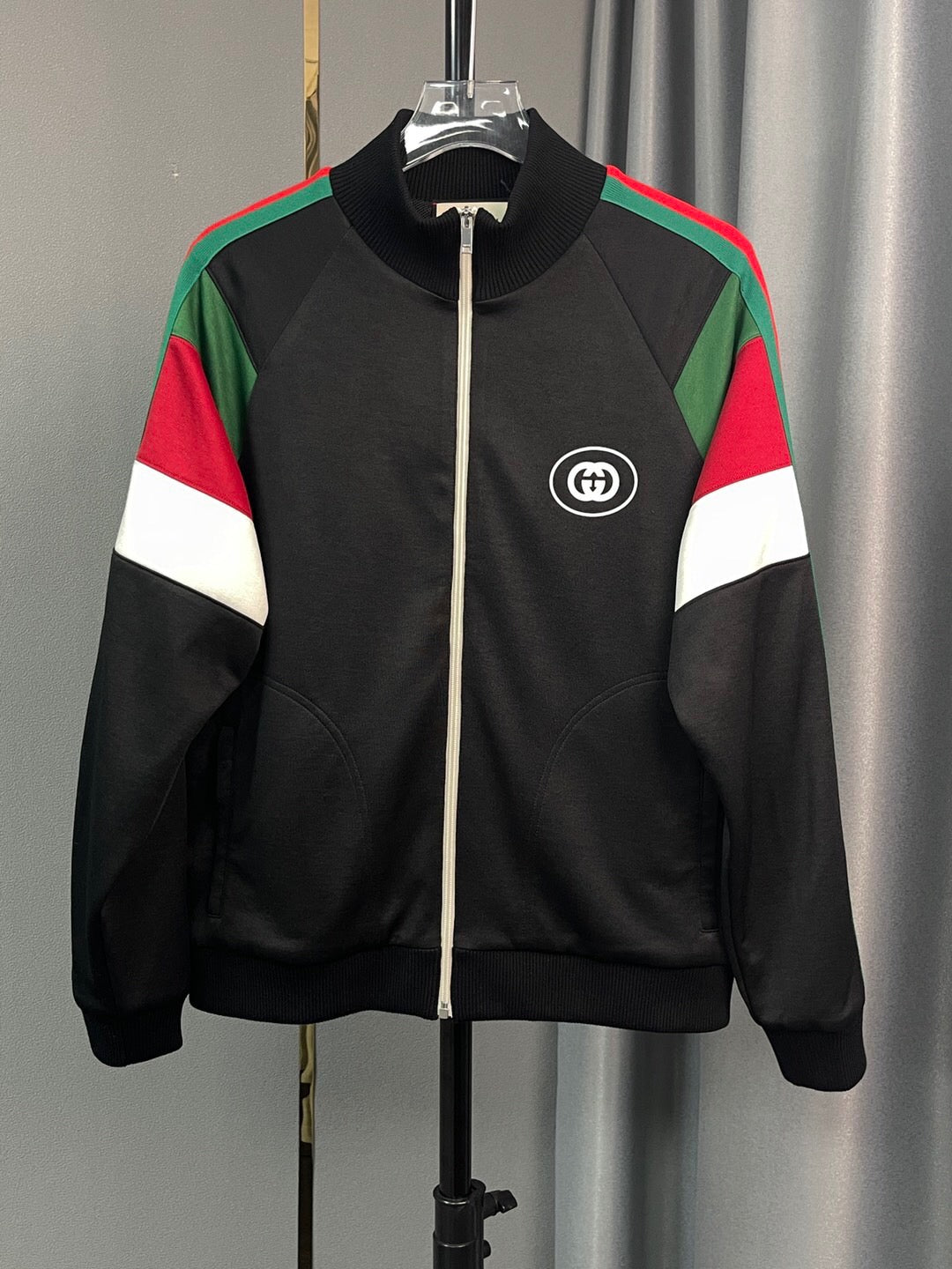 Color block jacket<span class="brand-imgs GUCCI"></span>