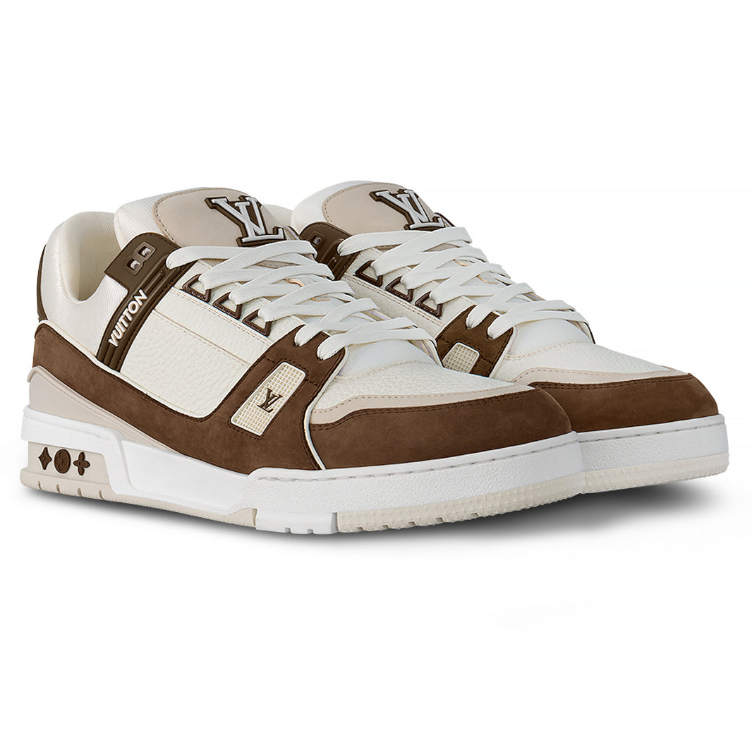 Trainer Calf Leather Moka Sneaker<span class="brand-imgs LV"></span>