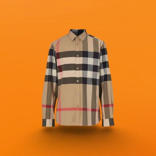 Br patchwork plaid poplin shirt<span class="brand-imgs BB"></span>
