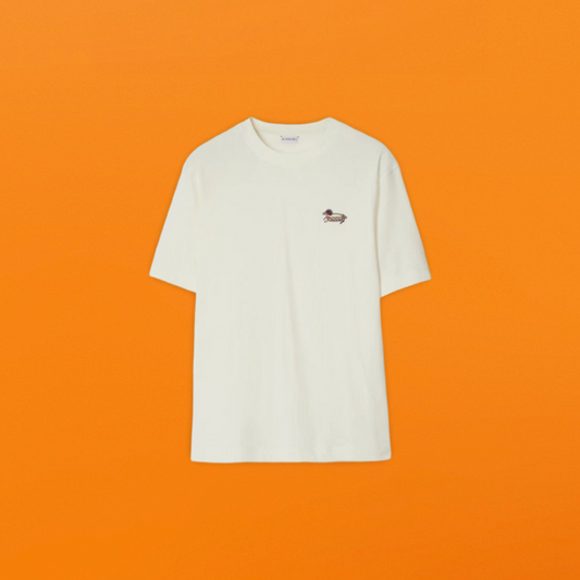 Waterbird embroidery t-shirt white<span class="brand-imgs BB"></span>