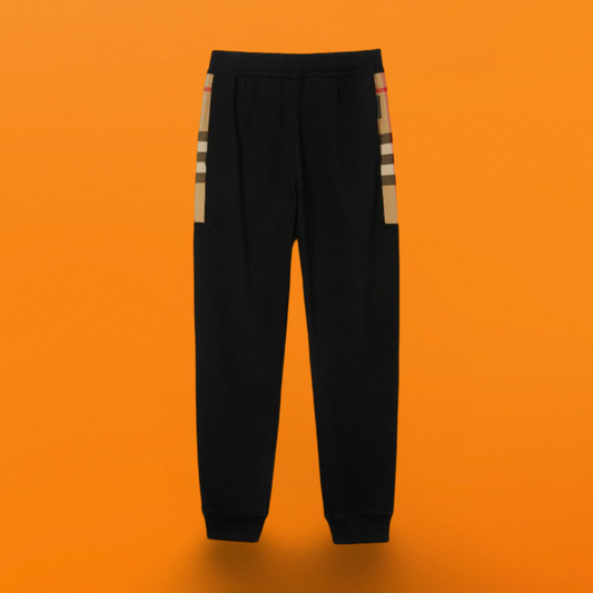 Br plaid trim trouser black<span class="brand-imgs BB"></span>