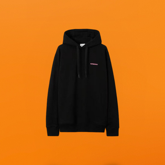Br pink oak leaf hoodie black<span class="brand-imgs BB"></span>