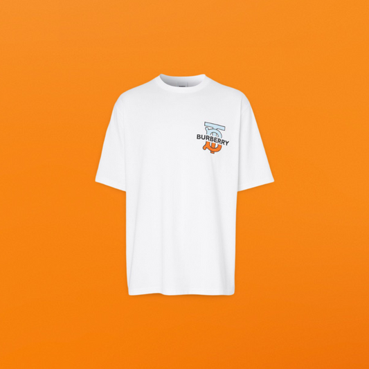 TB color stitching Short sleeve white <span class="brand-imgs BB"></span>