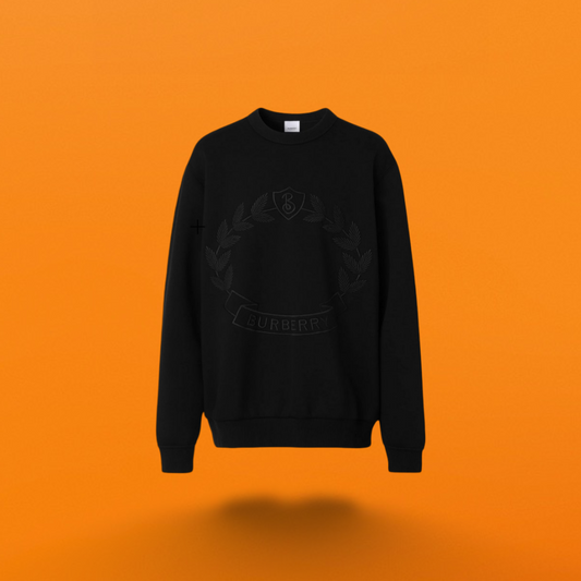 Oak leaf embroidered sweatshirt<span class="brand-imgs BB"></span>