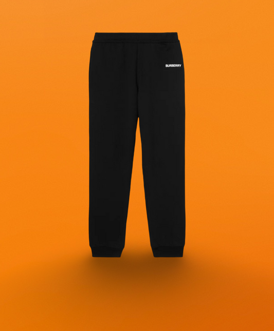 White letter logo print sweatpants<span class="brand-imgs BB"></span>