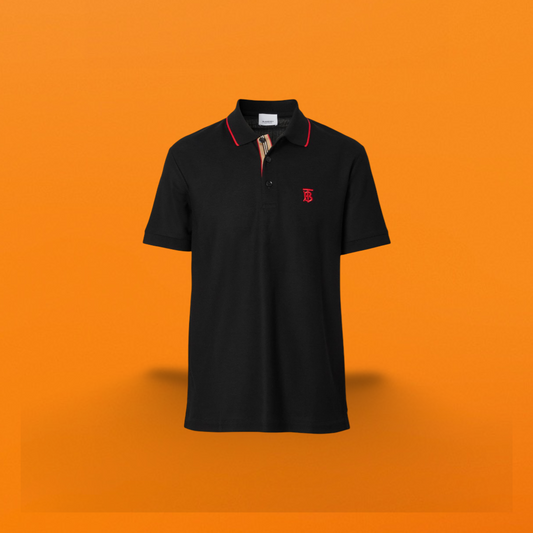 Red label BT embroidery Polo shirt black <span class="brand-imgs BB"></span>