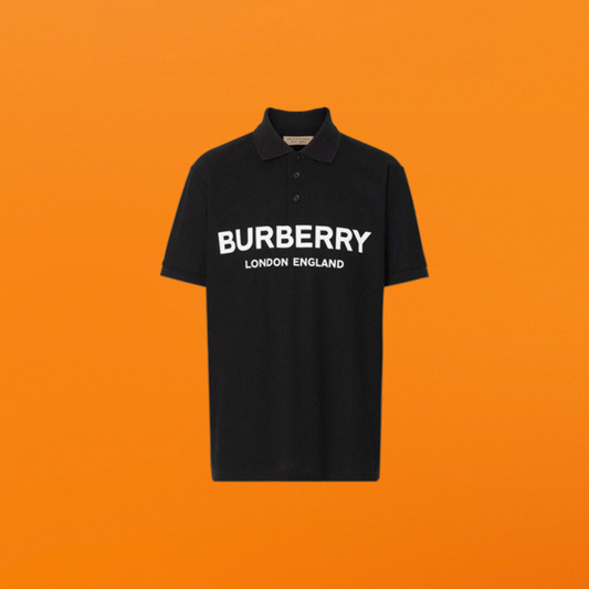 Bur letter print Polo shirt <span class="brand-imgs BB"></span>