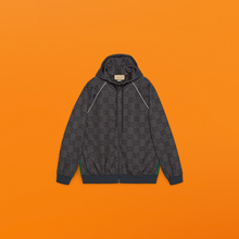 Load image into Gallery viewer, Webbing super g pattern zip-up jacket&lt;span class=&quot;brand-imgs GUCCI&quot;&gt;&lt;/span&gt;
