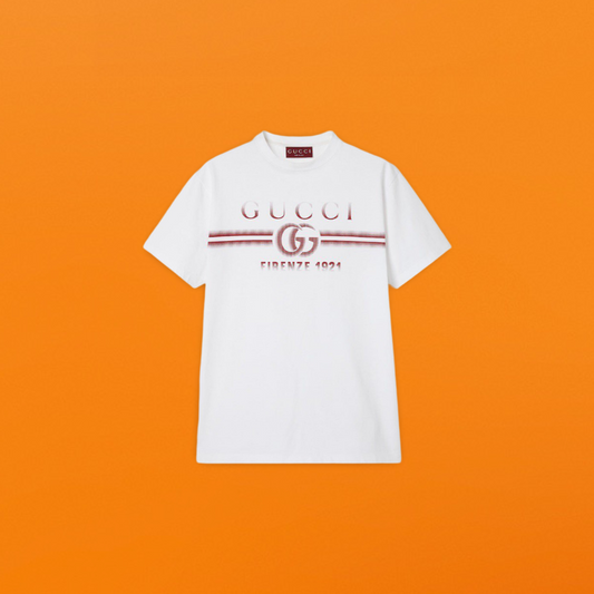 Grid White t-shirt <span class="brand-imgs GUCCI"></span>