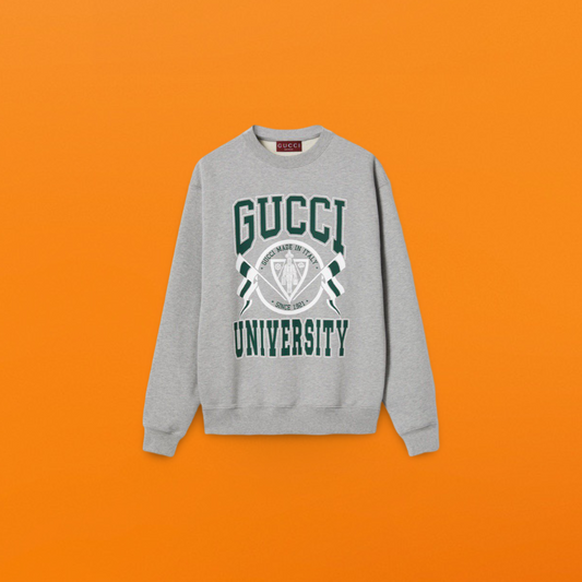 Handwritten 3d embroidered hoodie <span class="brand-imgs GUCCI"></span>