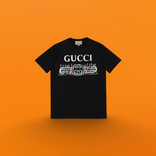 New year limited short sleeve black<span class="brand-imgs GUCCI"></span>