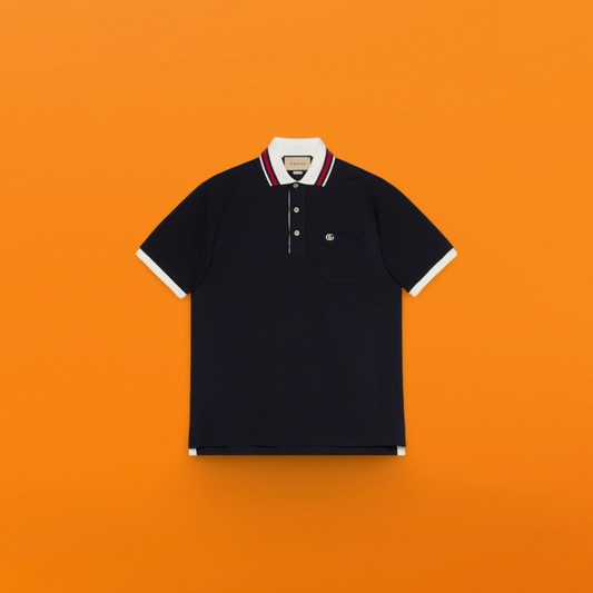 Gg white label polo shirt<span class="brand-imgs GUCCI"></span>
